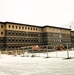 November 2025 construction operations at East Barracks Project at Fort McCoy