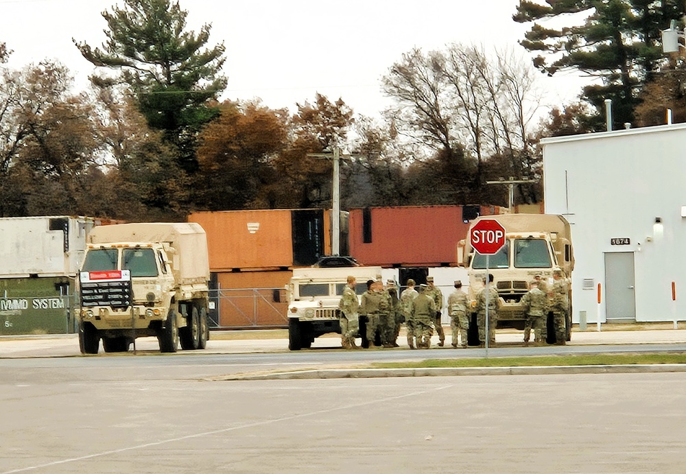 November 2025 training operations at Fort McCoy