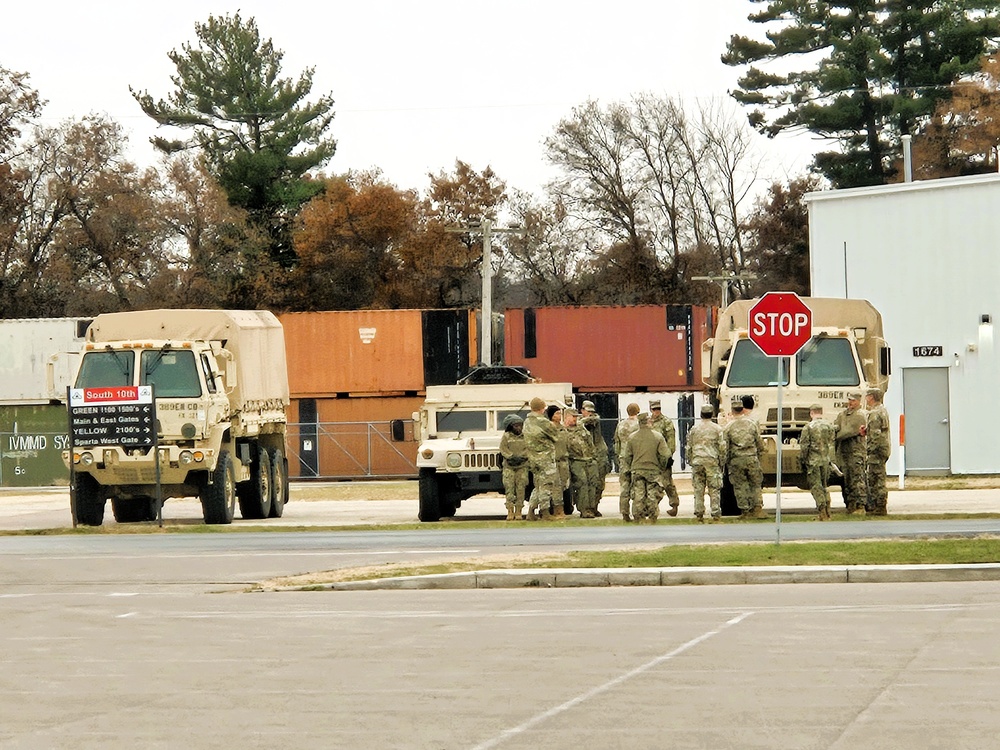 November 2025 training operations at Fort McCoy