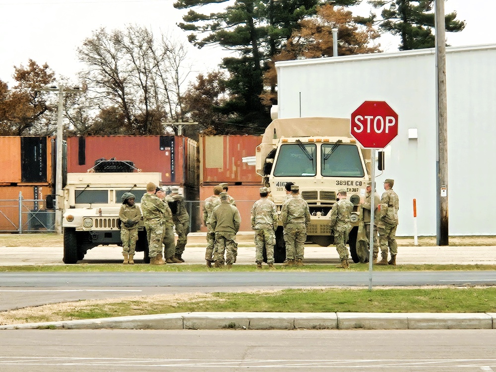November 2025 training operations at Fort McCoy