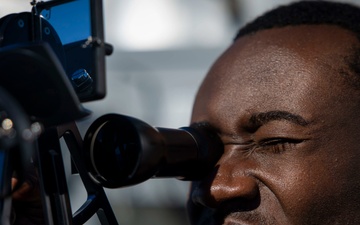 Spruance conducts routine operations