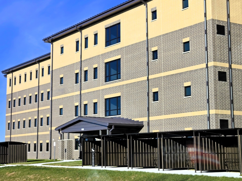 November 2025 construction operations for South Barracks Project at Fort McCoy