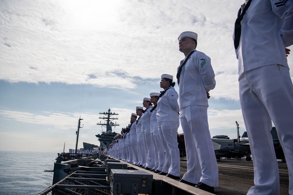 Nimitz Arrives at Joint Base Pearl Harbor-Hickham