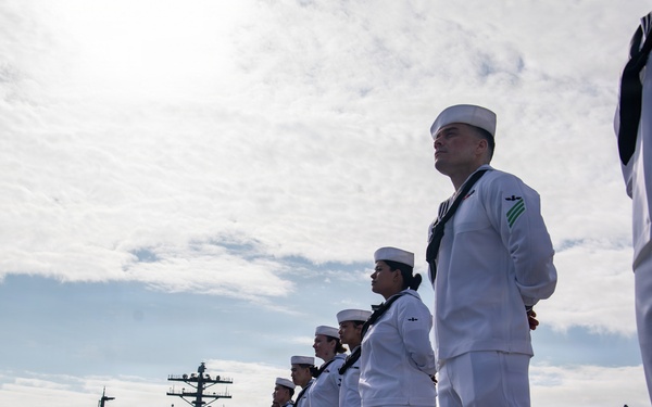 Nimitz Arrives at Joint Base Pearl Harbor-Hickham