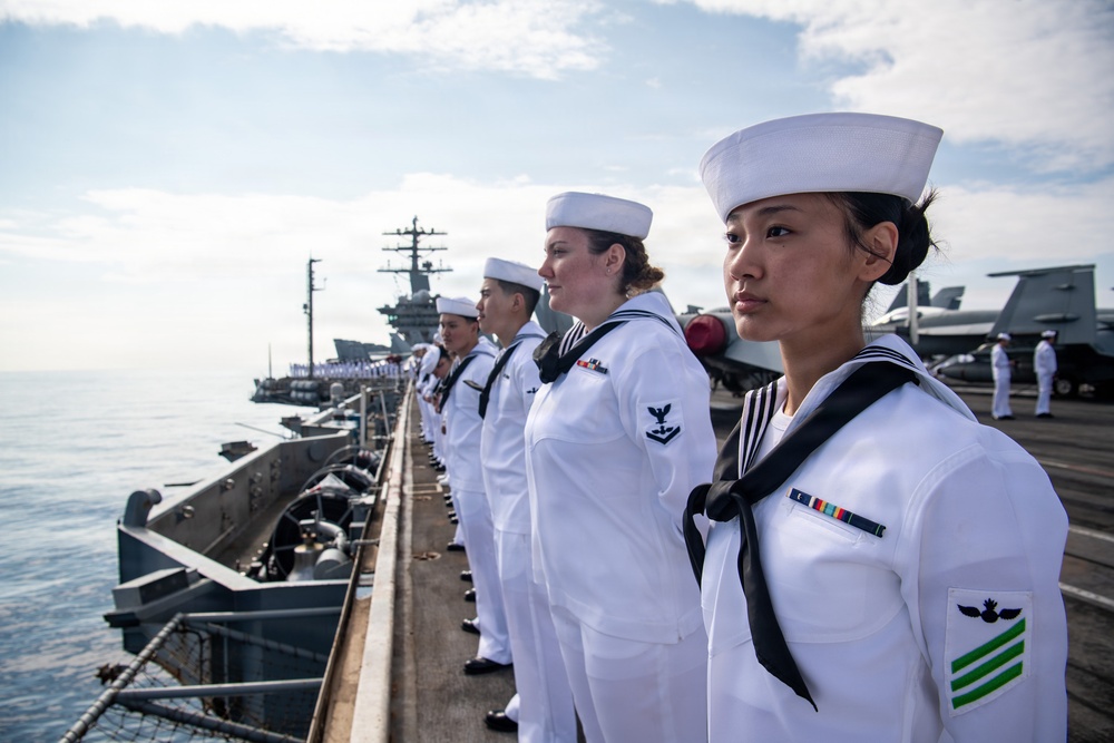 Nimitz Arrives at Joint Base Pearl Harbor-Hickham