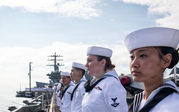 Nimitz Arrives at Joint Base Pearl Harbor-Hickham
