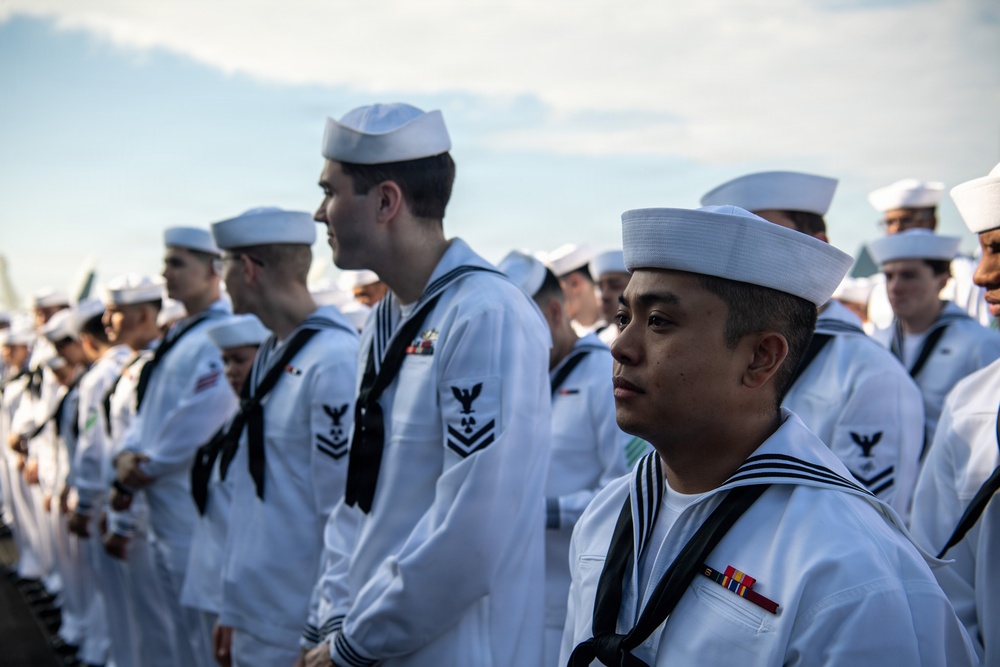 Nimitz Arrives at Joint Base Pearl Harbor-Hickham