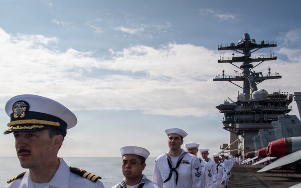 Nimitz Arrives at Joint Base Pearl Harbor-Hickham