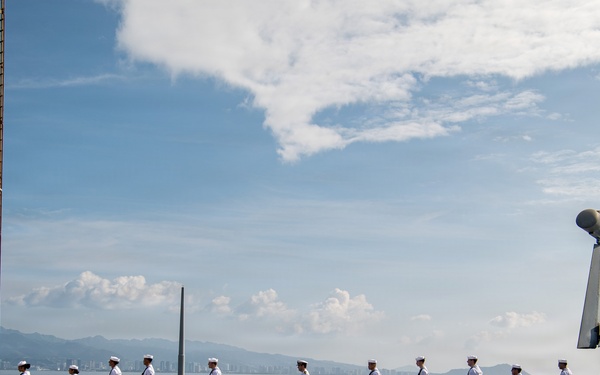 Nimitz Arrives at Joint Base Pearl Harbor-Hickham