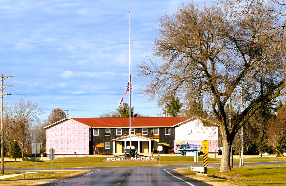 U.S. Army Garrison-Fort McCoy Headquarters building renovation under way; work began Oct. 1
