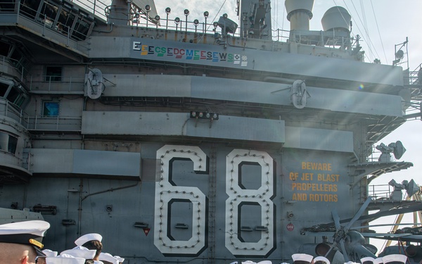 Nimitz Arrives at Joint Base Pearl Harbor-Hickham