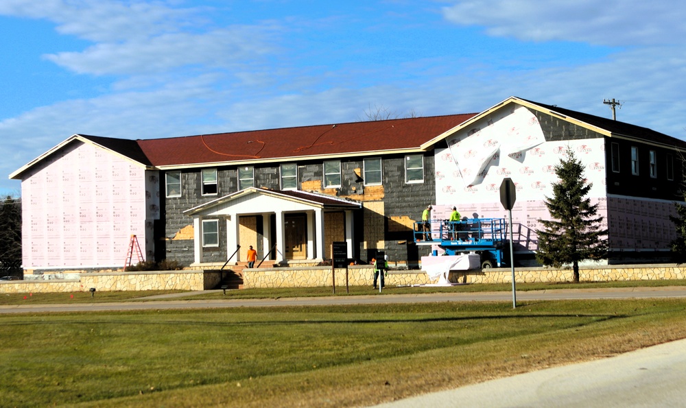 U.S. Army Garrison-Fort McCoy Headquarters building renovation under way; work began Oct. 1