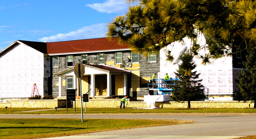 U.S. Army Garrison-Fort McCoy Headquarters building renovation under way; work began Oct. 1