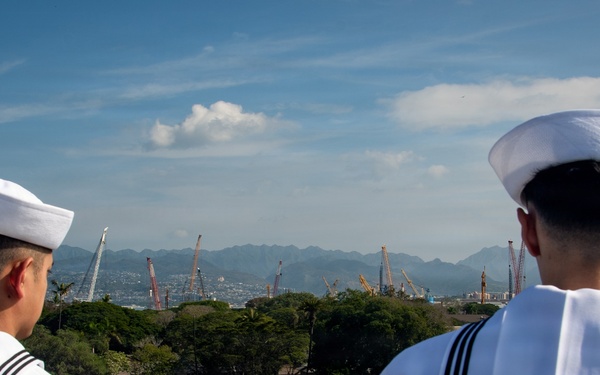 Nimitz Arrives at Joint Base Pearl Harbor-Hickham