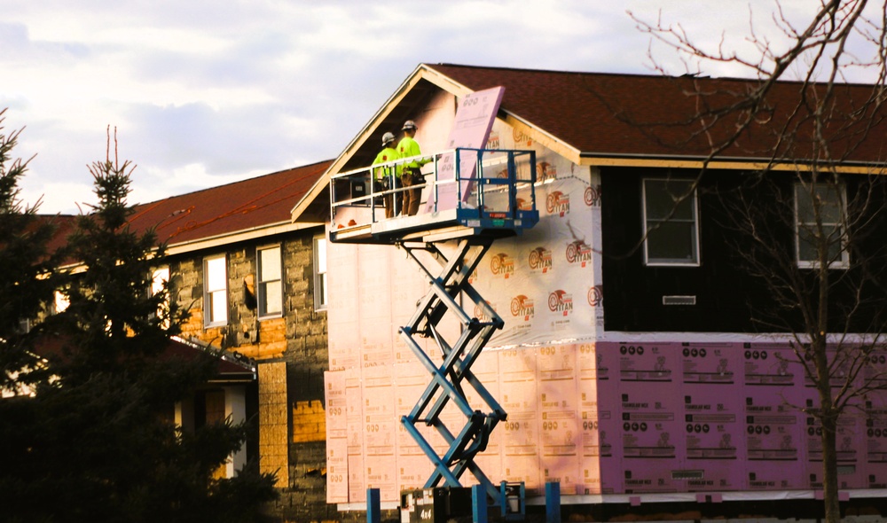 U.S. Army Garrison-Fort McCoy Headquarters building renovation under way; work began Oct. 1