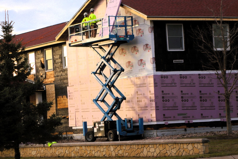 U.S. Army Garrison-Fort McCoy Headquarters building renovation under way; work began Oct. 1