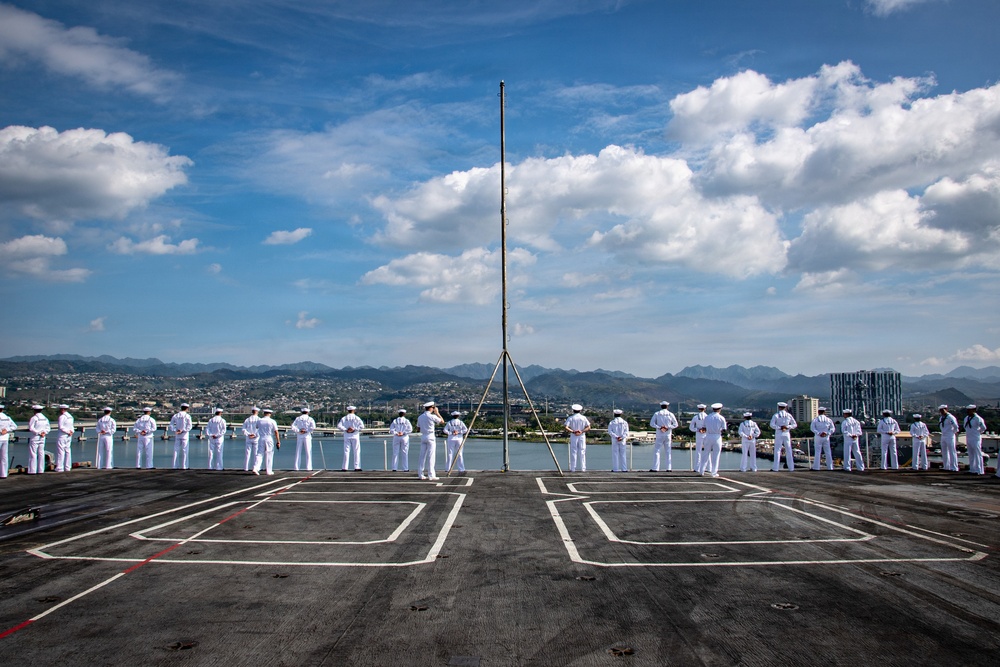 Nimitz Arrives at Joint Base Pearl Harbor-Hickham