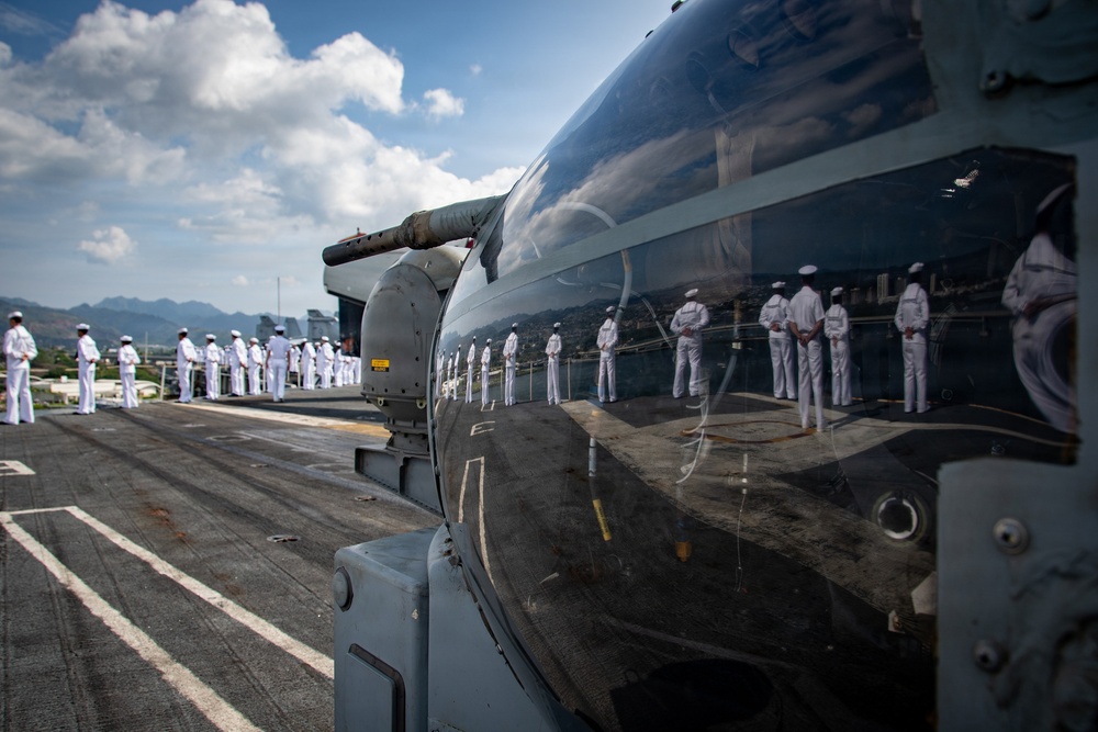 Nimitz Arrives at Joint Base Pearl Harbor-Hickham