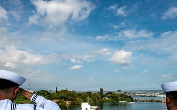 Nimitz Arrives at Joint Base Pearl Harbor-Hickham