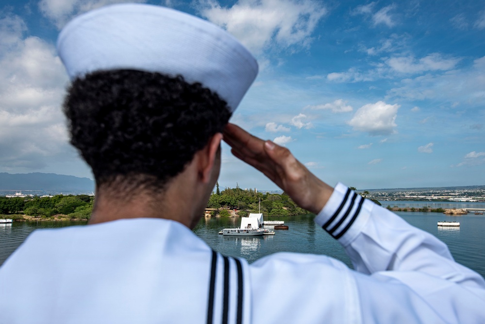 Nimitz Arrives at Joint Base Pearl Harbor-Hickham