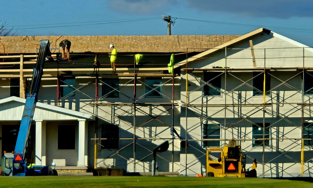 U.S. Army Garrison-Fort McCoy Headquarters building renovation under way; work began Oct. 1