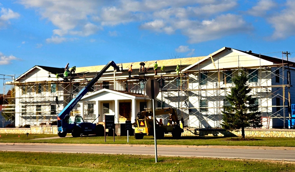 U.S. Army Garrison-Fort McCoy Headquarters building renovation under way; work began Oct. 1