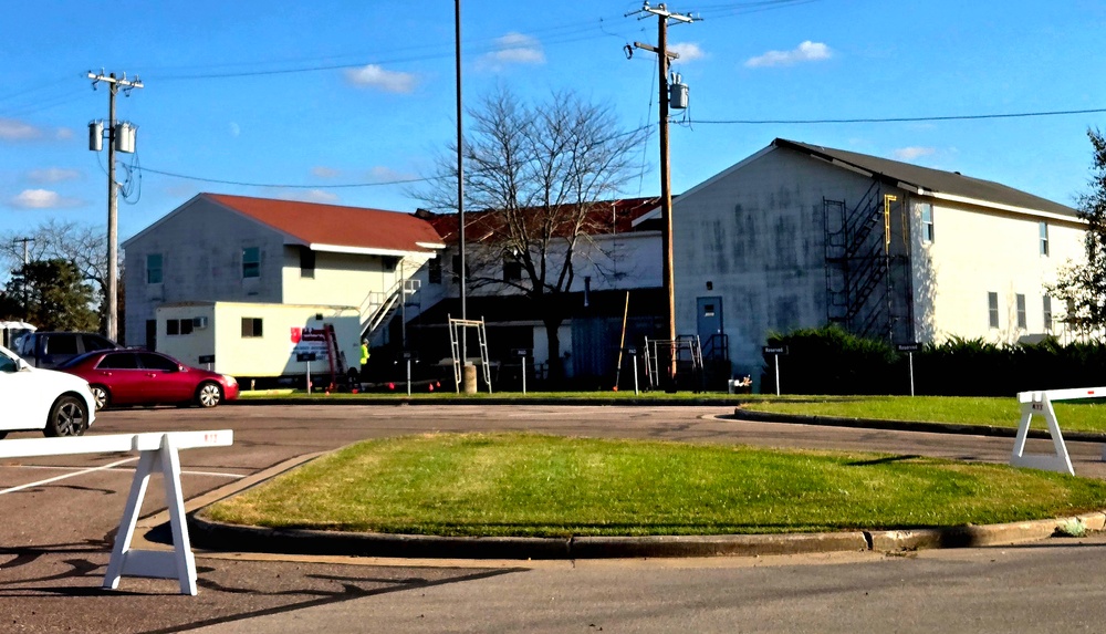 U.S. Army Garrison-Fort McCoy Headquarters building renovation under way; work began Oct. 1
