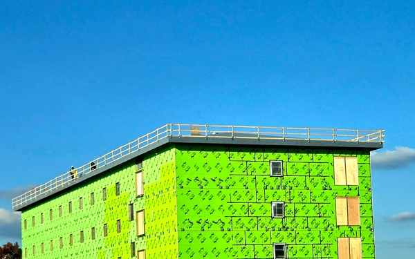 October 2025 construction operations for $55.75 million Collective Training Officers Quarters Project