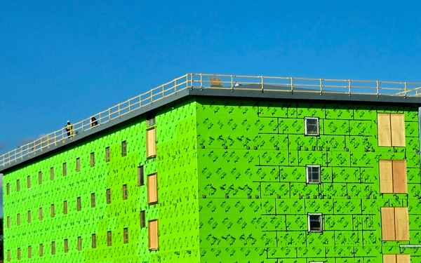 October 2025 construction operations for $55.75 million Collective Training Officers Quarters Project