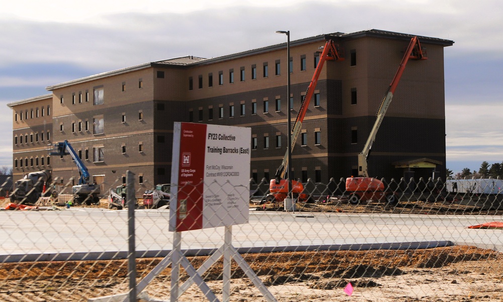 Photo Story: November 2025 construction operations for Fort McCoy East Barracks Project, Part 1