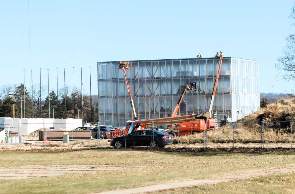 November 2025 construction operations for $55.75 million Collective Training Officers Quarters Project