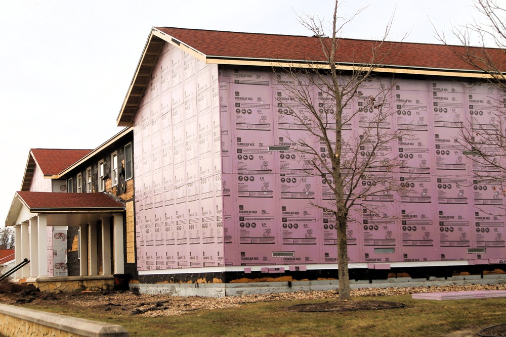 U.S. Army Garrison-Fort McCoy Headquarters building renovation under way; work began Oct. 1