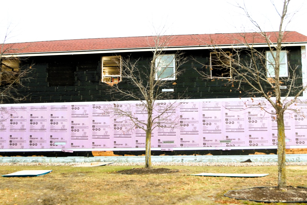 U.S. Army Garrison-Fort McCoy Headquarters building renovation under way; work began Oct. 1