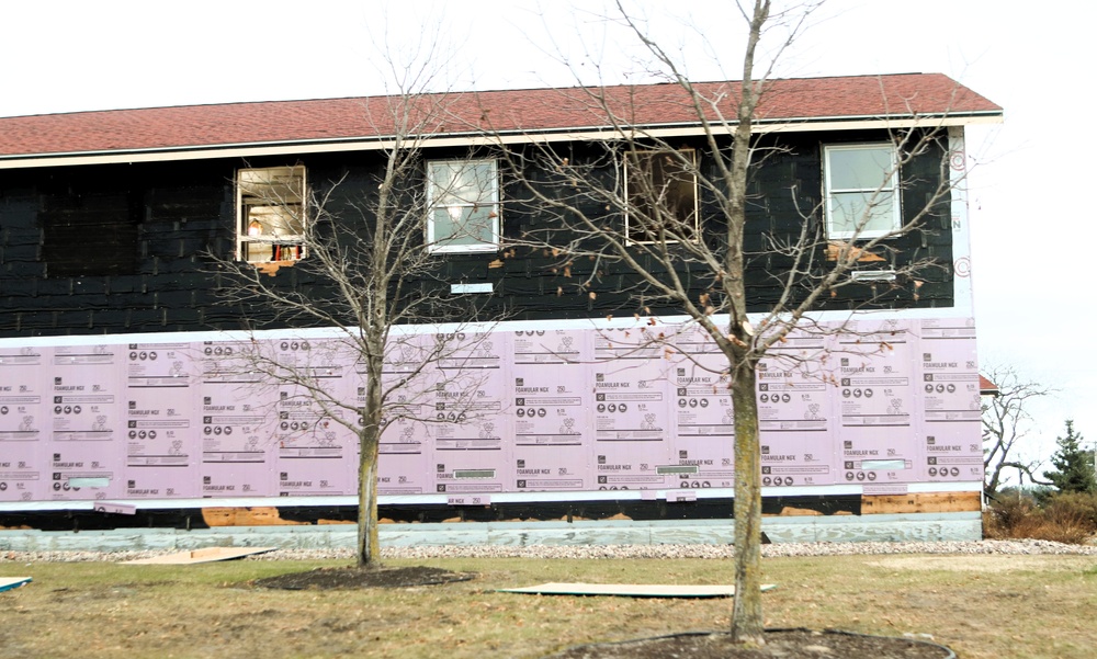 U.S. Army Garrison-Fort McCoy Headquarters building renovation under way; work began Oct. 1