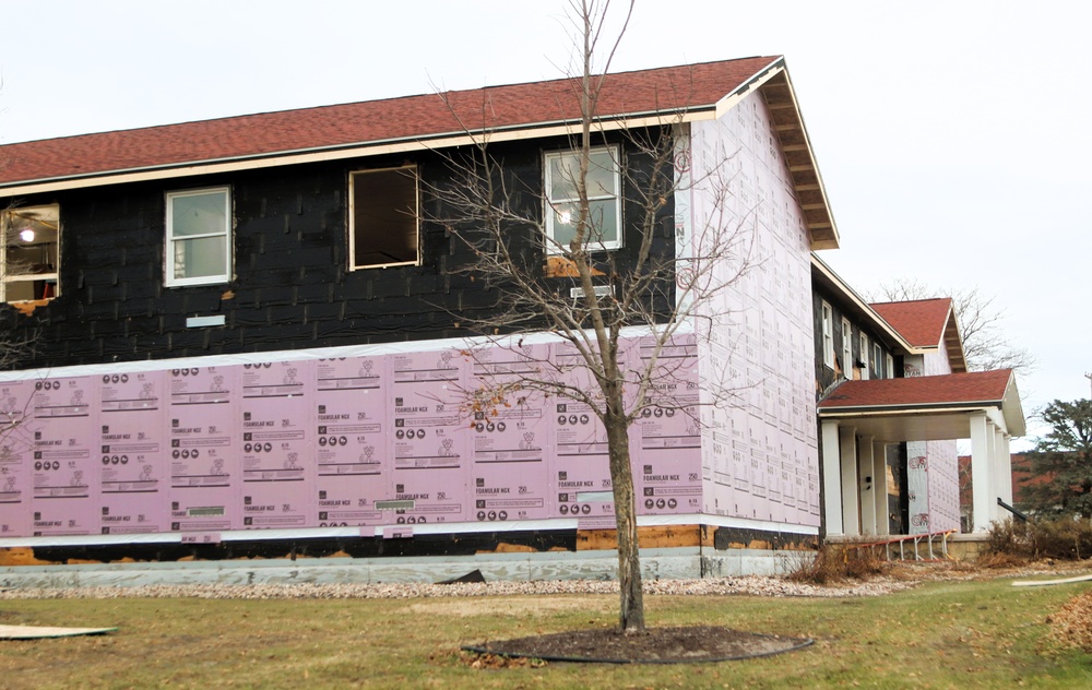 U.S. Army Garrison-Fort McCoy Headquarters building renovation under way; work began Oct. 1