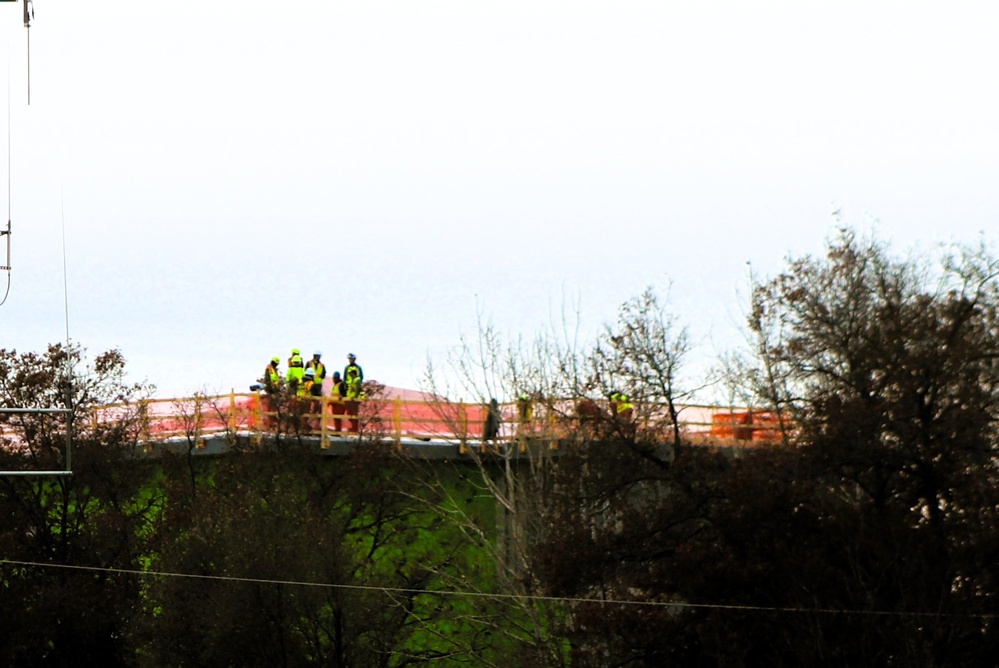 November 2025 construction operations for $55.75 million Collective Training Officers Quarters Project