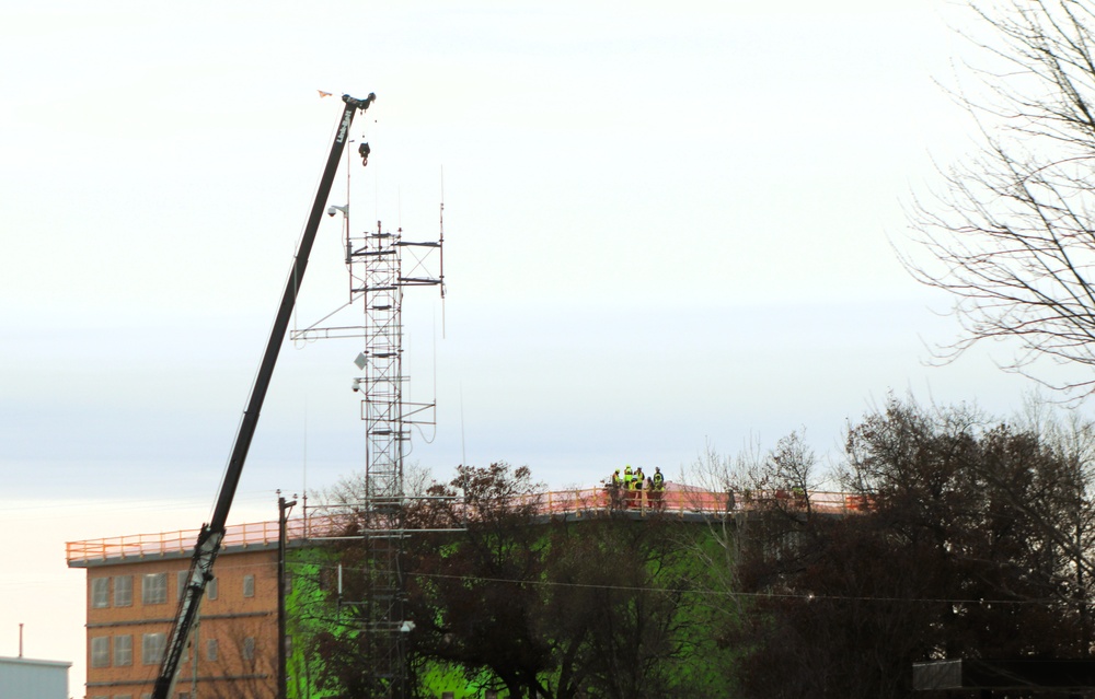 November 2025 construction operations for $55.75 million Collective Training Officers Quarters Project