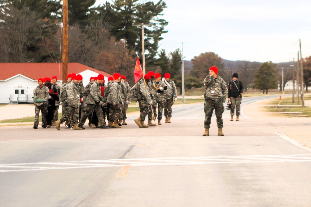 Wisconsin Challenge Academy training operations at Fort McCoy