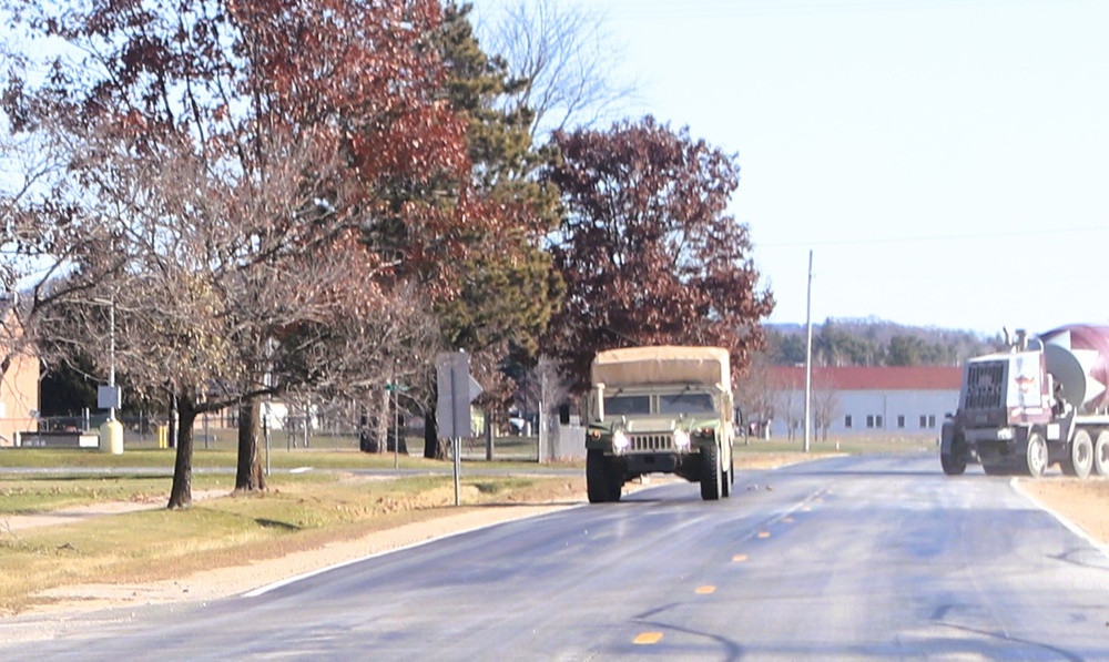November 2025 training operations at Fort McCoy