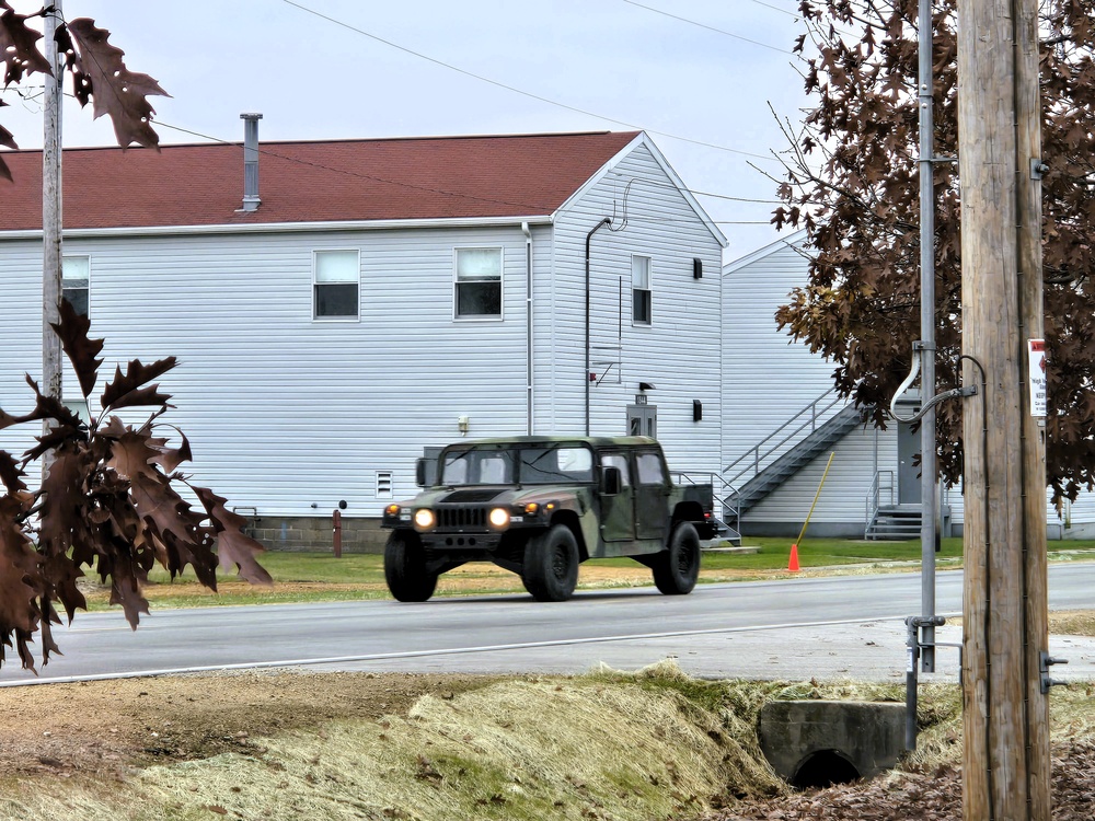 November 2025 training operations at Fort McCoy