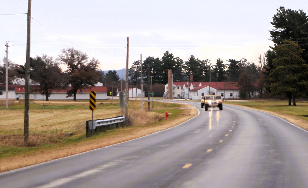 November 2025 training operations at Fort McCoy