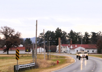 November 2025 training operations at Fort McCoy