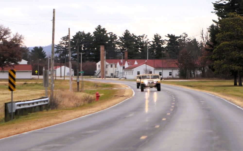 November 2025 training operations at Fort McCoy