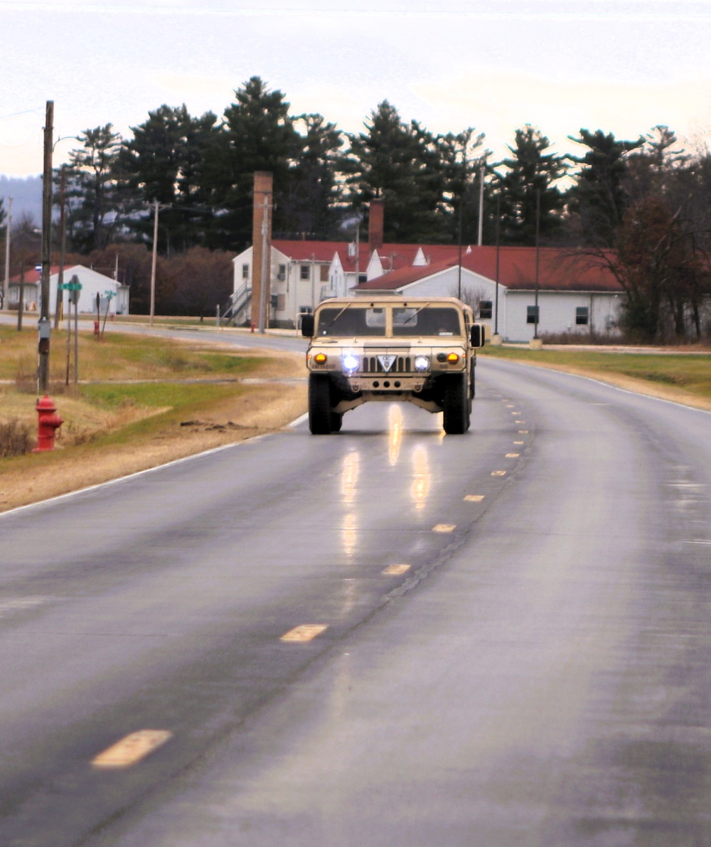 November 2025 training operations at Fort McCoy