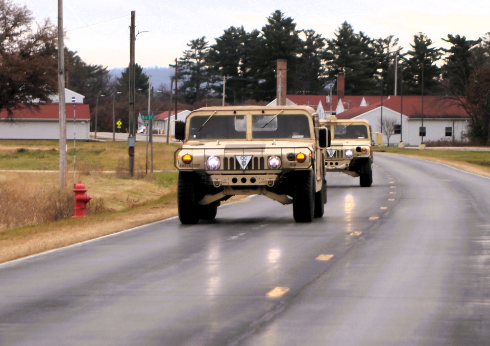 November 2025 training operations at Fort McCoy