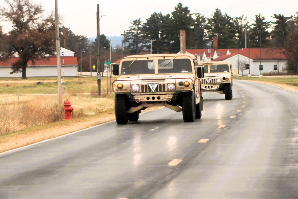 November 2025 training operations at Fort McCoy