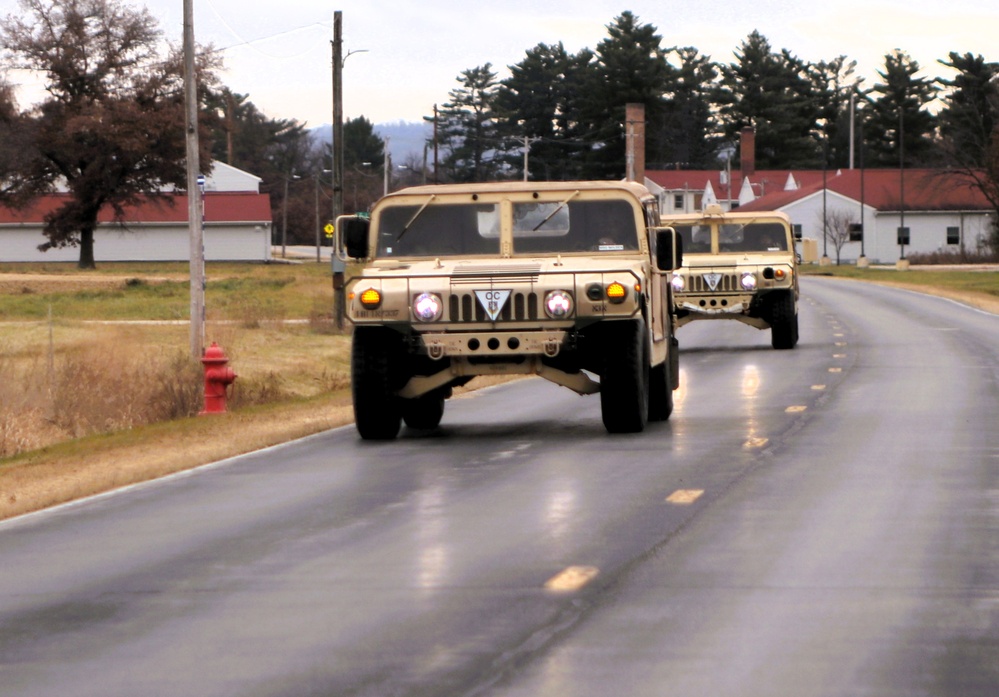 November 2025 training operations at Fort McCoy