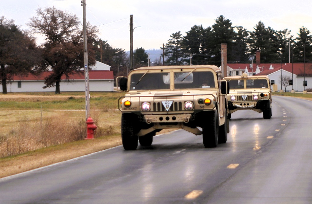 November 2025 training operations at Fort McCoy