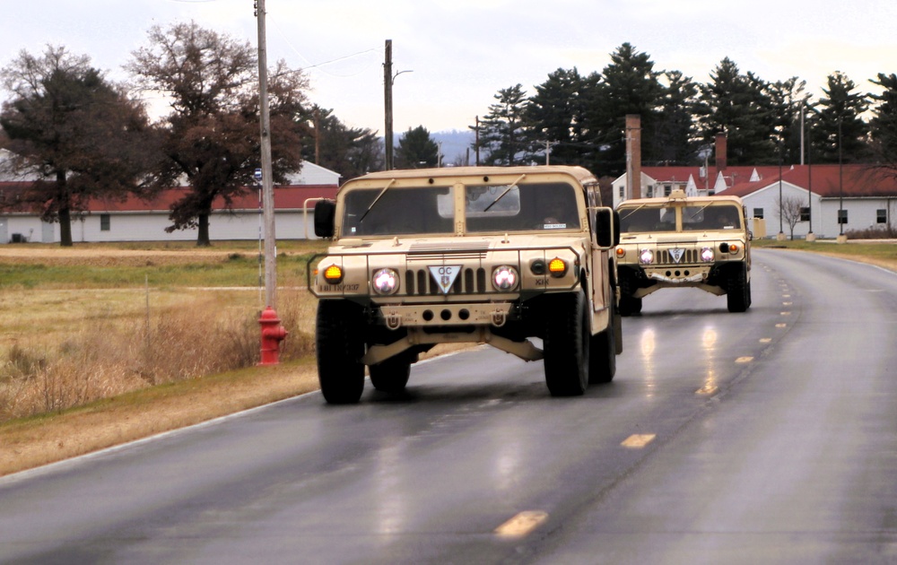 November 2025 training operations at Fort McCoy