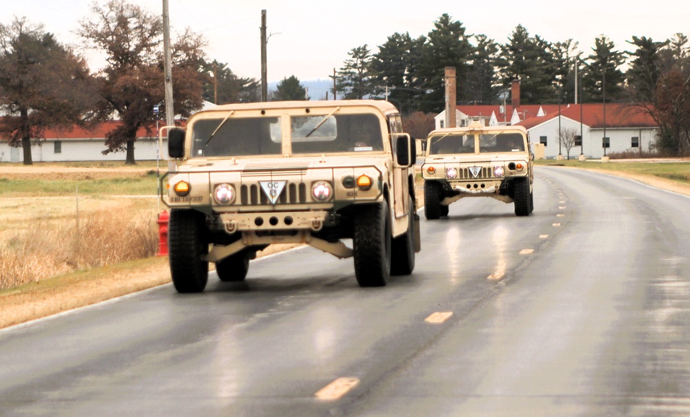 November 2025 training operations at Fort McCoy
